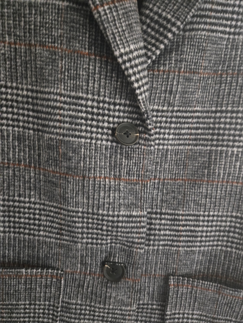 Mango Kids Glen Plaid Wool Blend Tailored Coat Kids Size 11 - 12 years NWT - Picture 2 of 13
